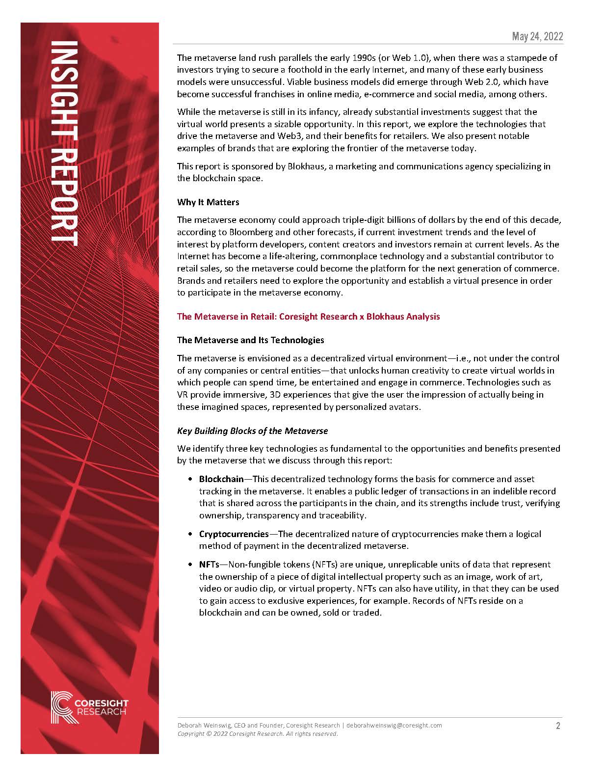 元宇宙对零售的影响