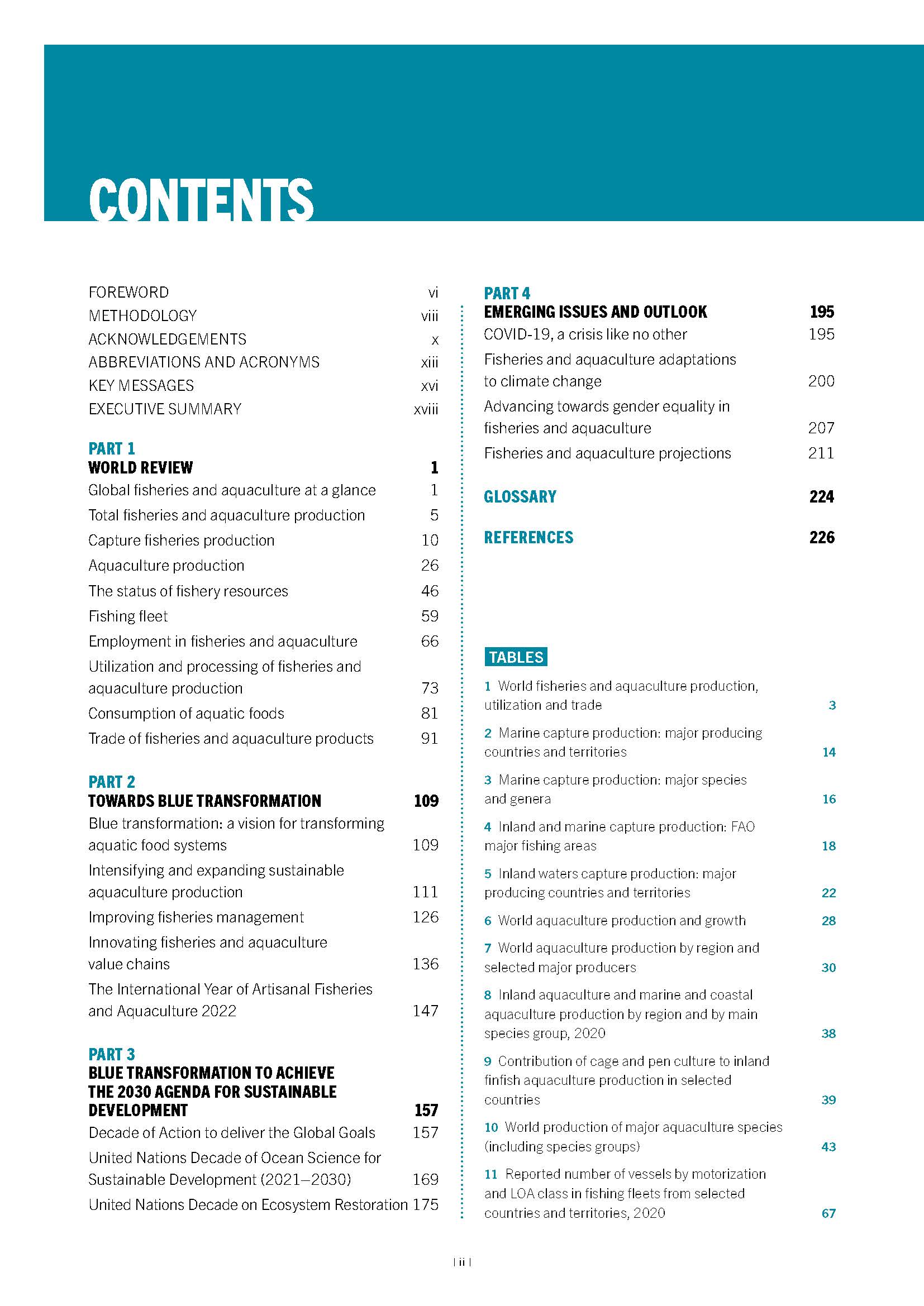 世界渔业和水产养殖状况报告