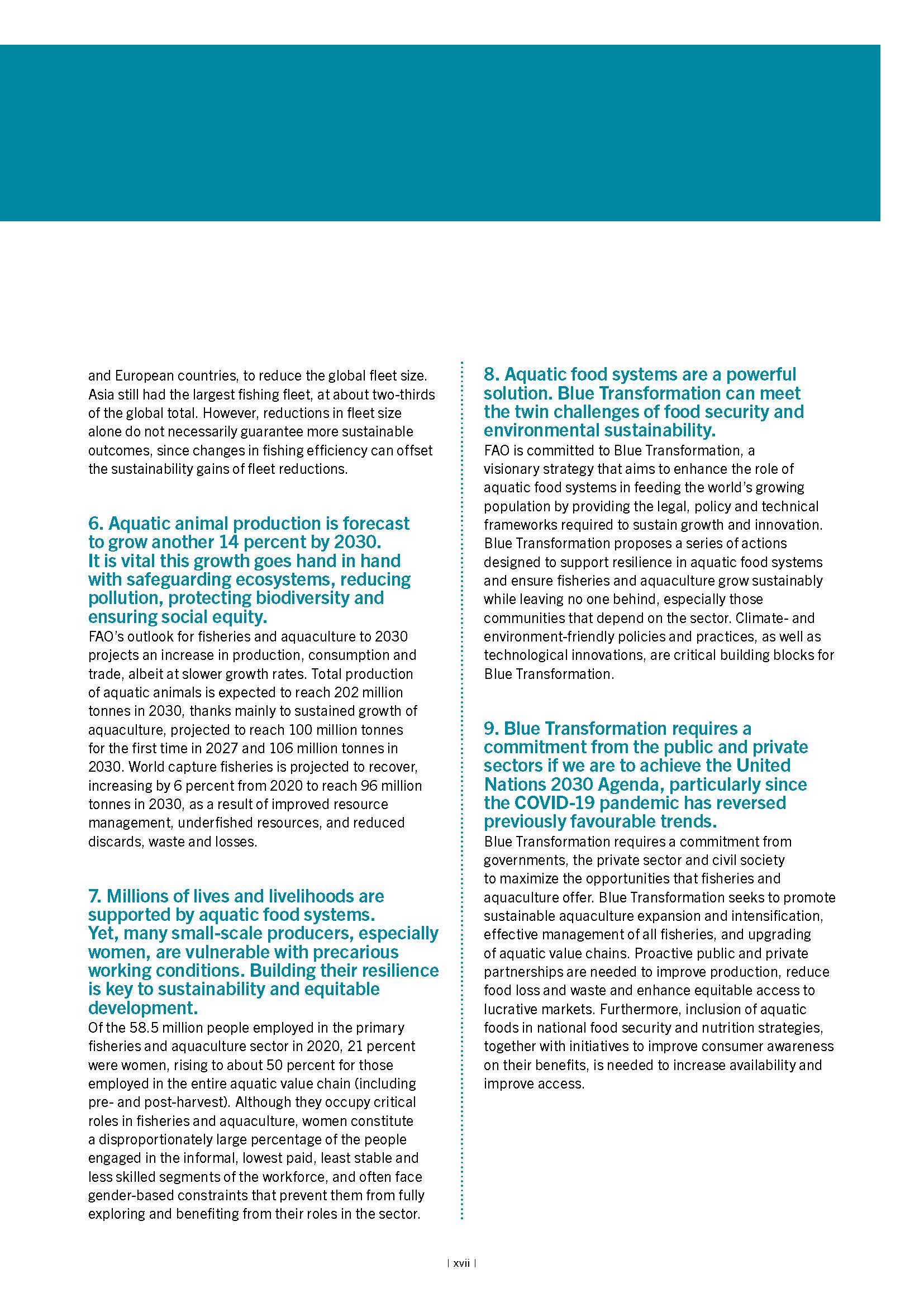 世界渔业和水产养殖状况报告