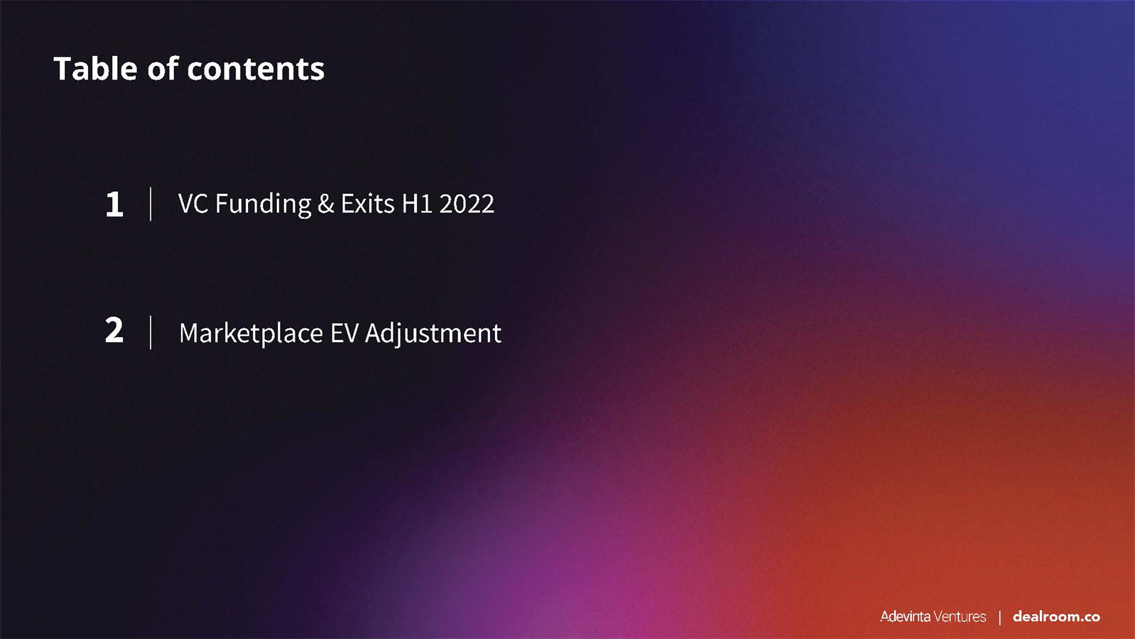 风险投资市场分析报告