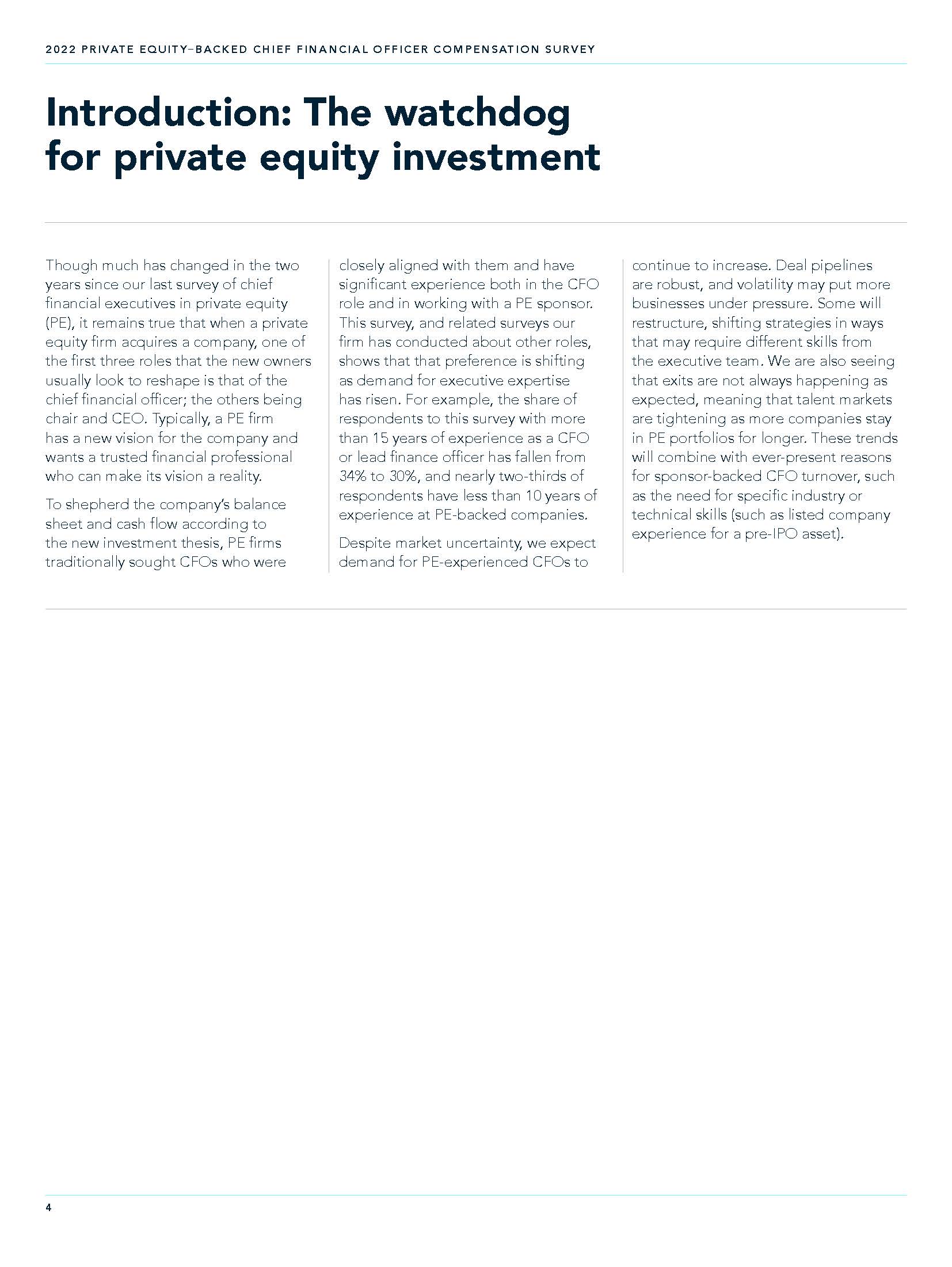 首席财务官CFO薪酬