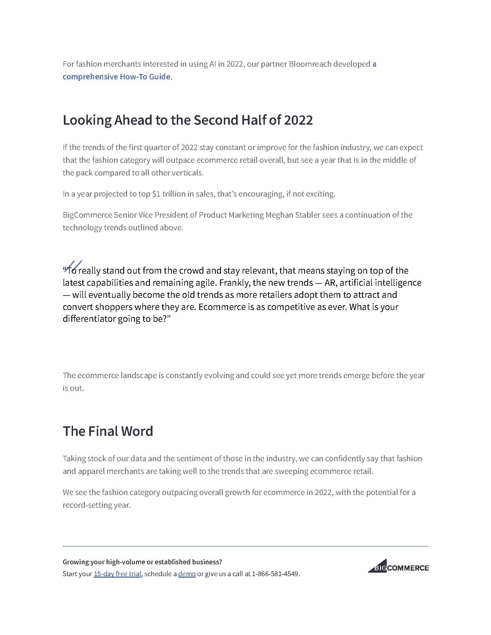 当今时尚电商现状与趋势