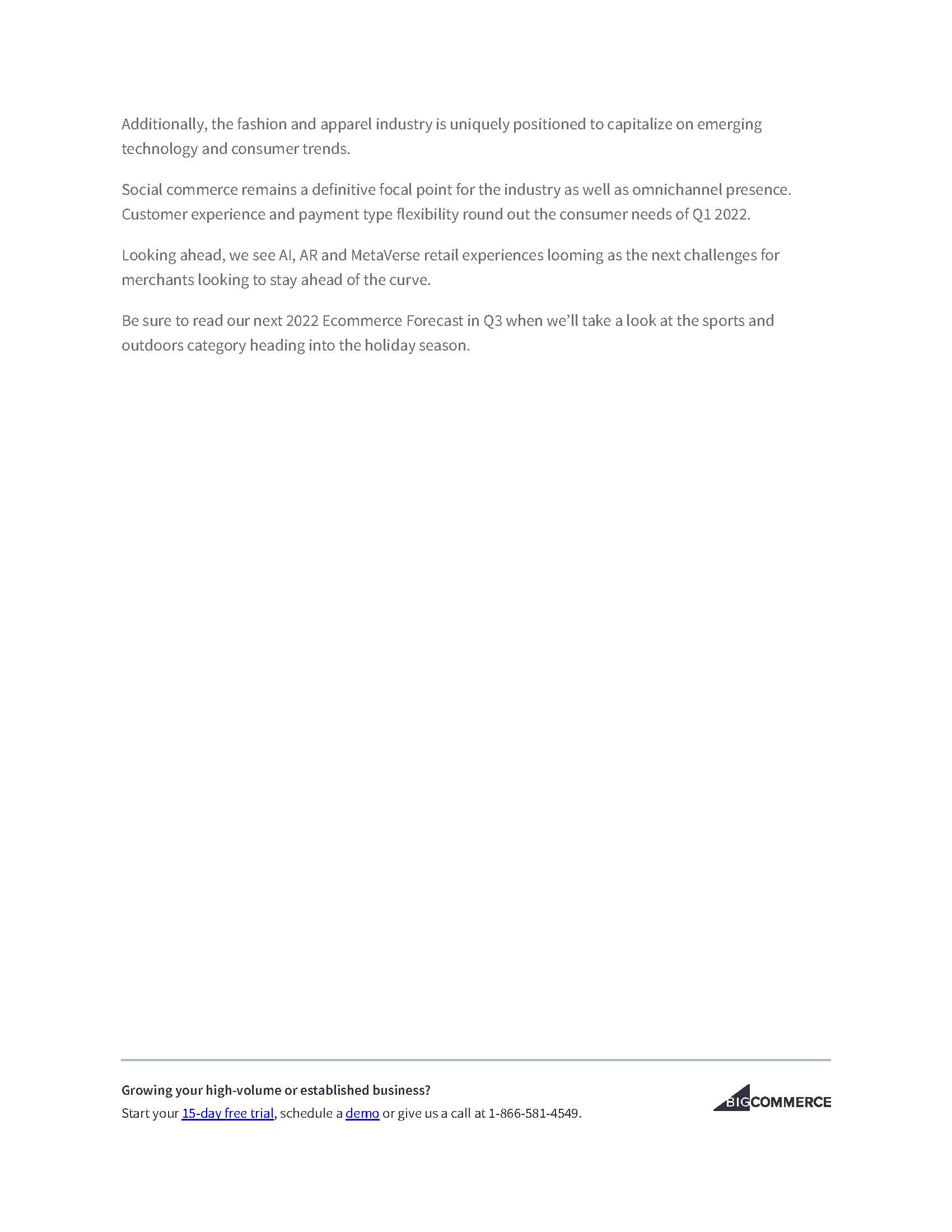 当今时尚电商现状与趋势