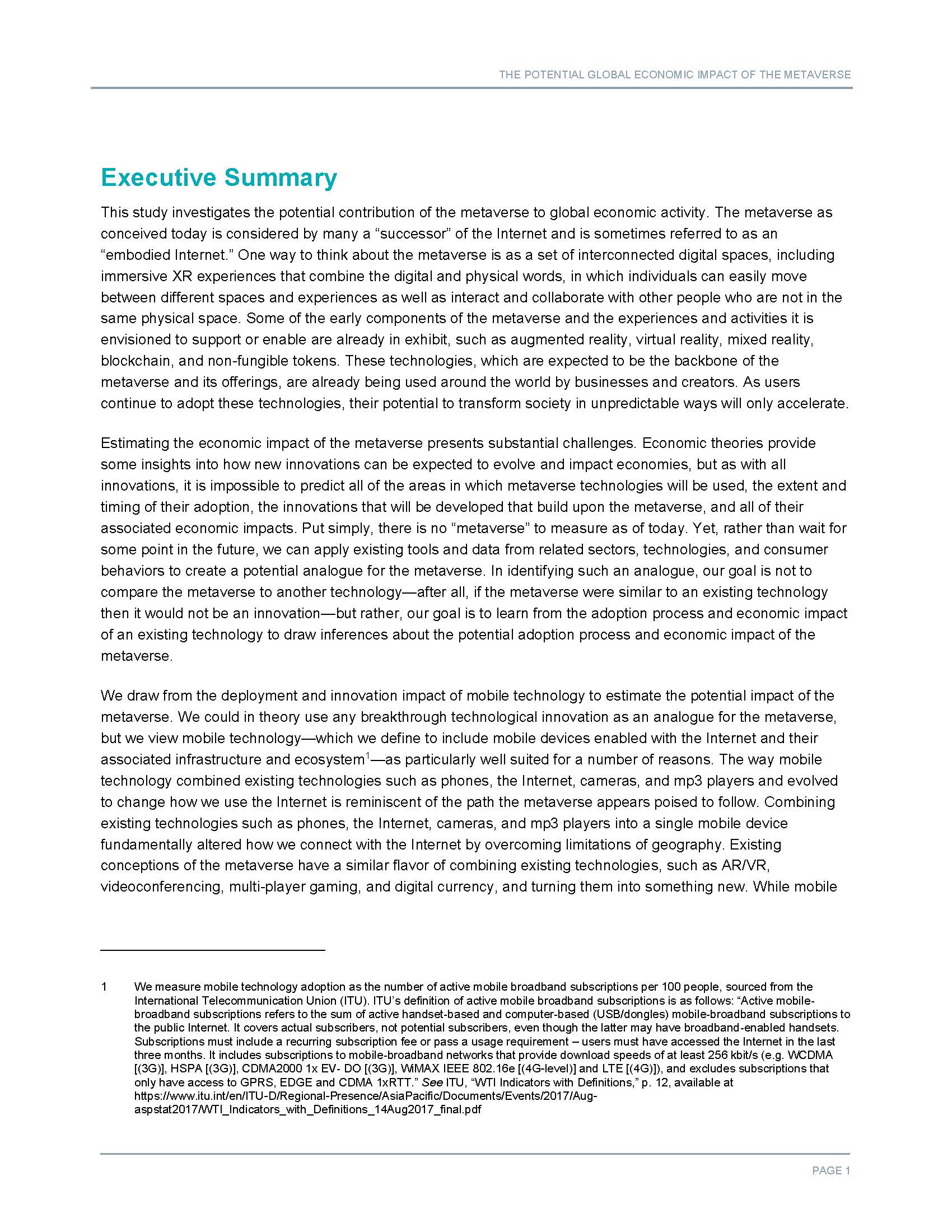 元宇宙对经济的影响分析