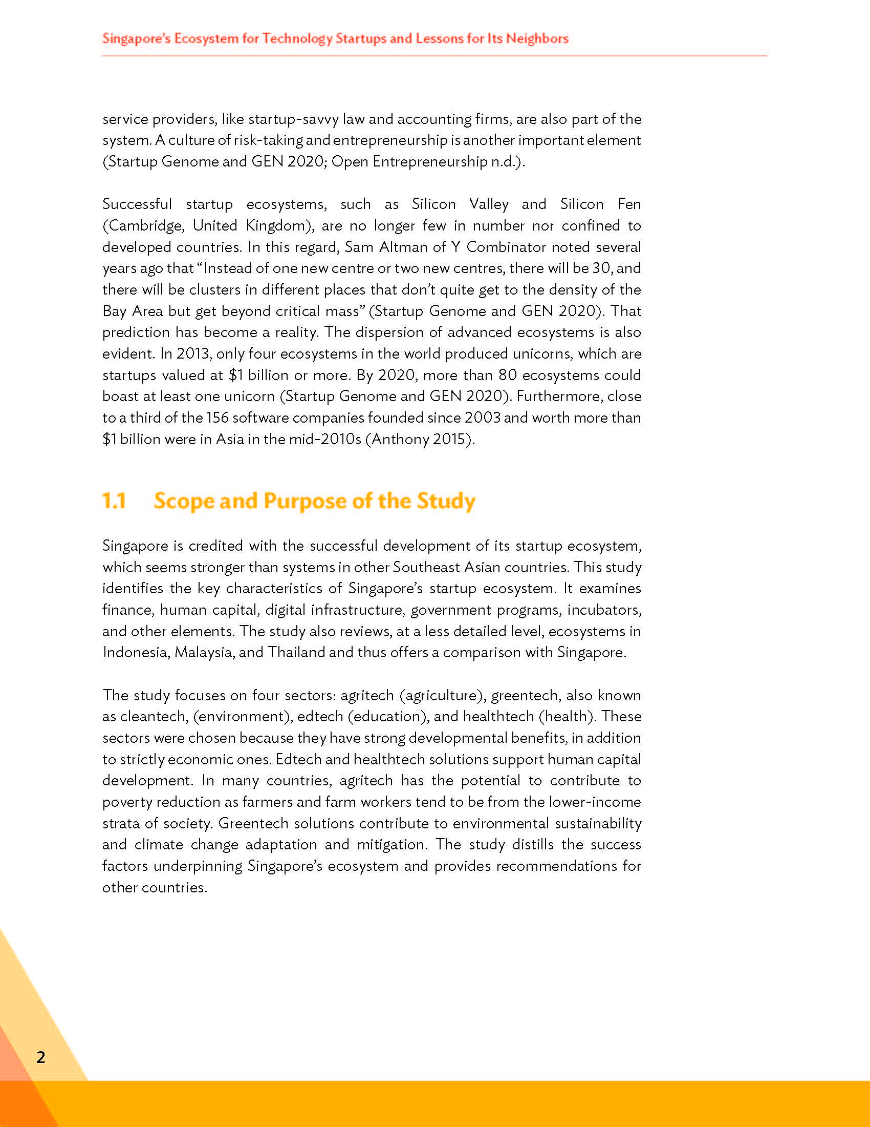 新加坡创业生态系统