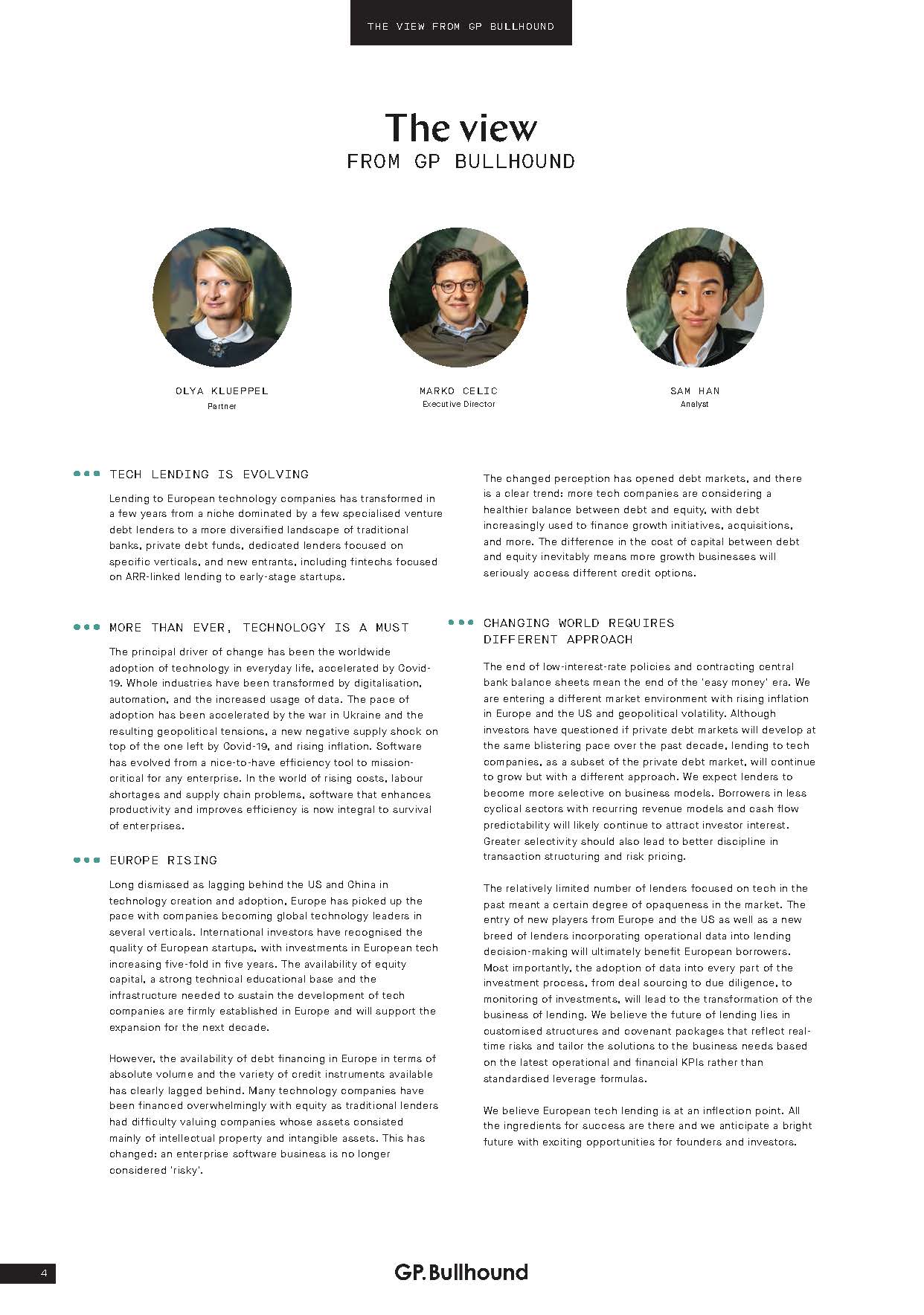 科技企业信贷报告