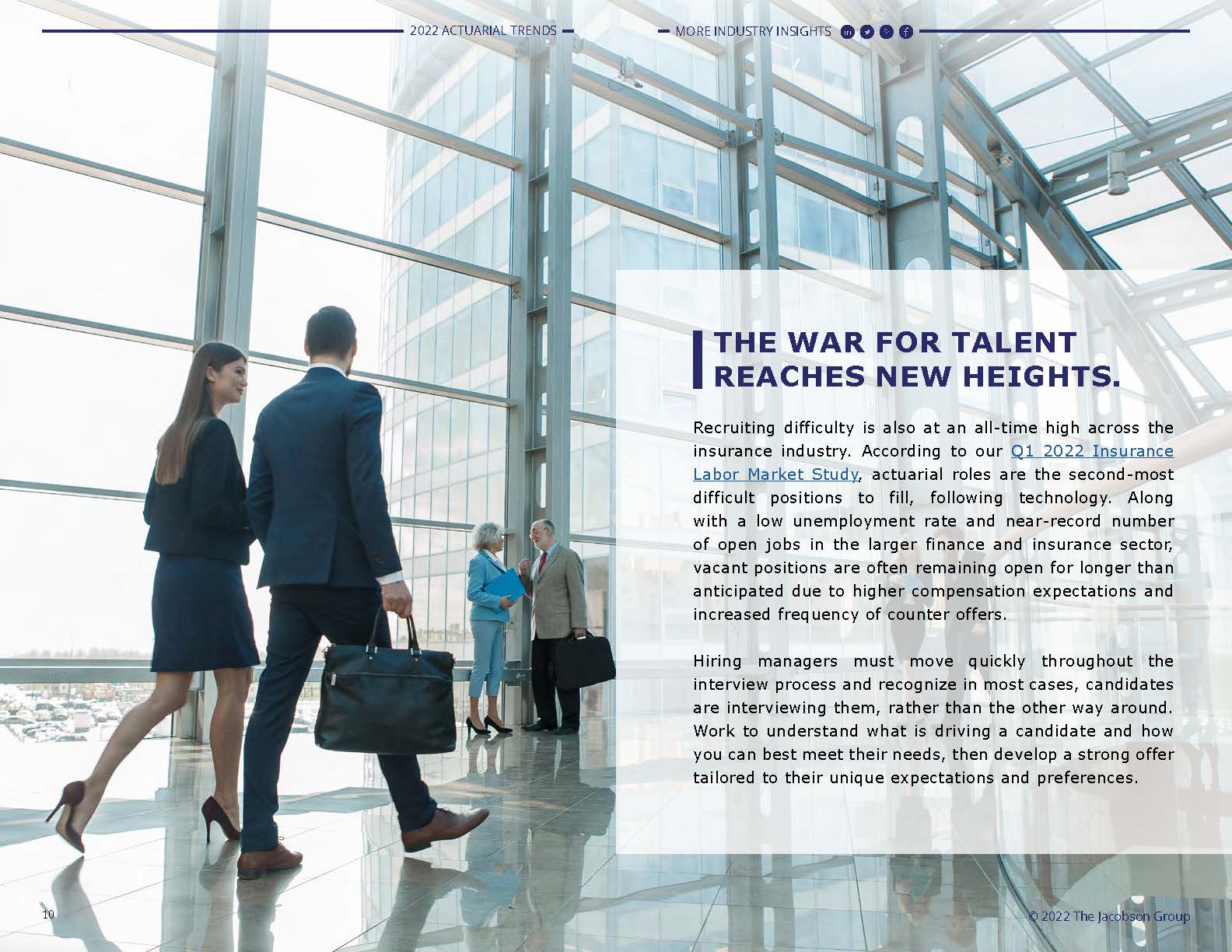 保险精算师就业趋势