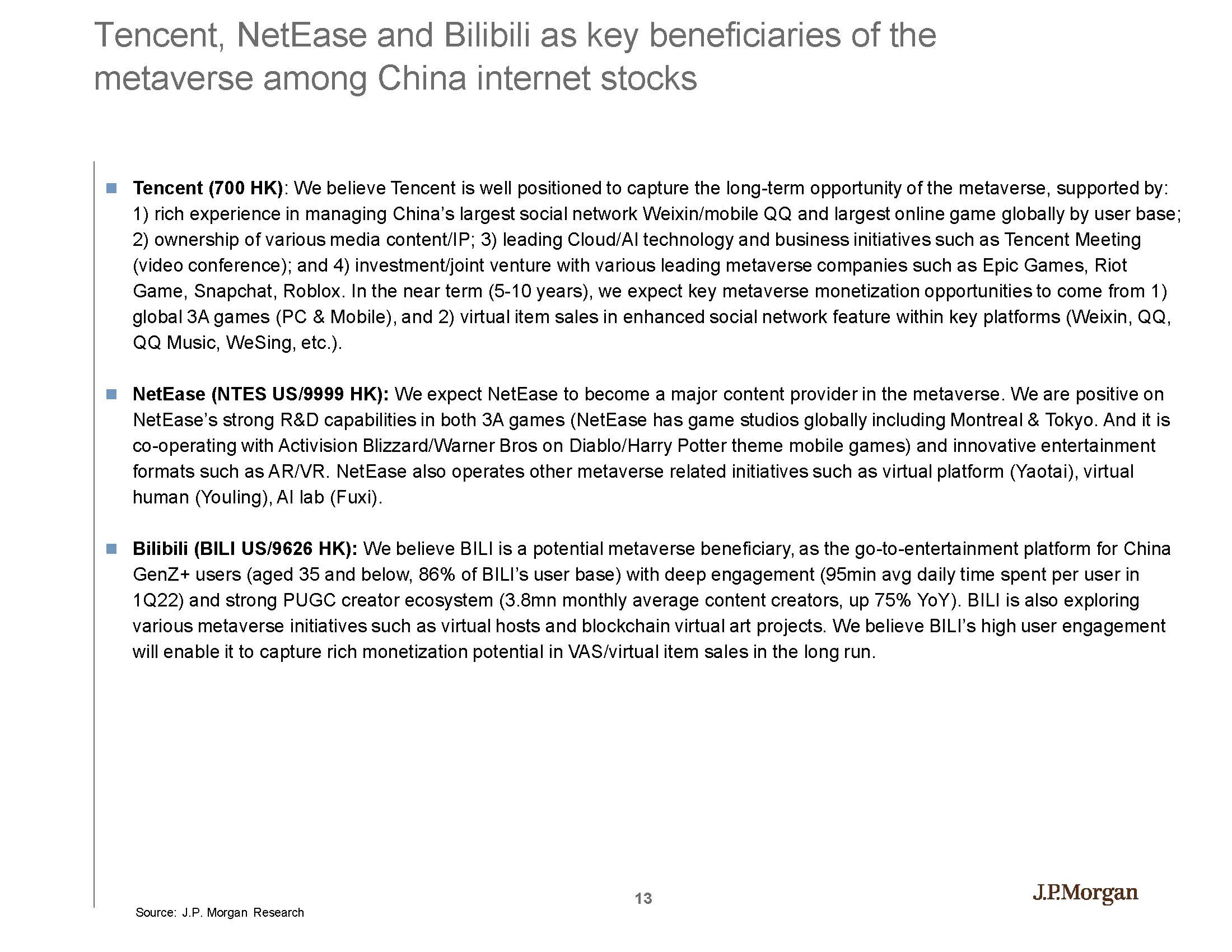 中国互联网元宇宙布局