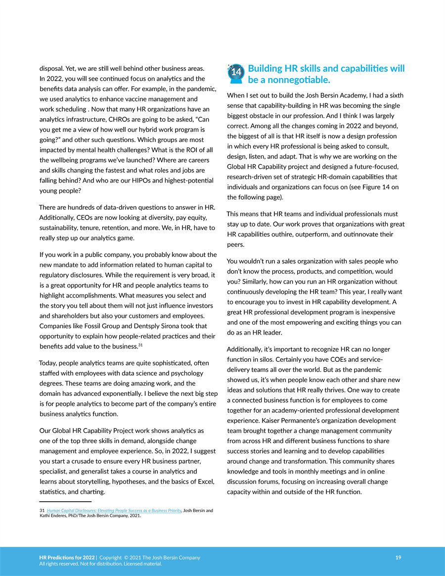 人力资源预测2022